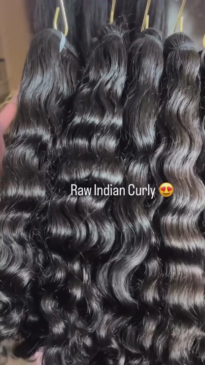 Raw Indian Natural Curly
